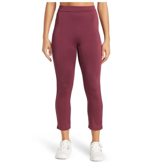 New Z by Zella Pull On Ankle Pant Sobo Stretch Jersey Purple Nectar Size XS - Picture 2 of 6